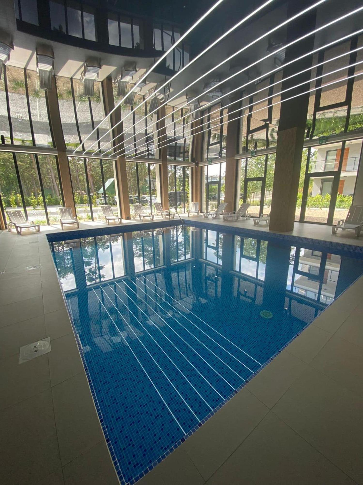 Nowy Apartament A3-Pba- Kryty Basen - Dwie Sypialnie - Salon -Aneks -Duzy Taras Pobierowo Exteriör bild